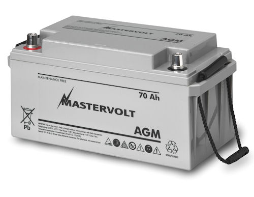 Polo-trakční baterie Mastervolt AGM 12/70 