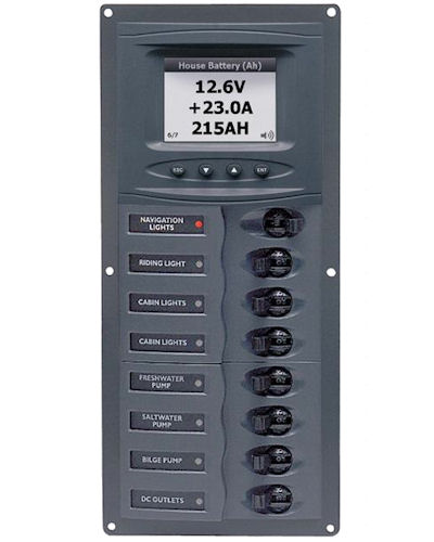 BEP 8 Way Circuit Breaker Panel 901V-DCSM